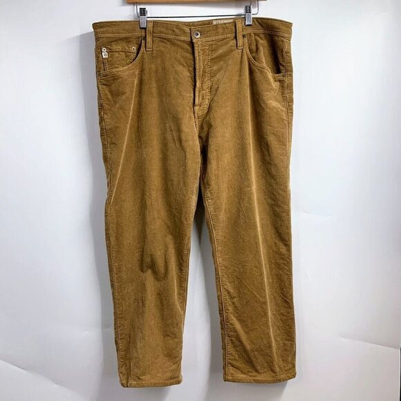 Adriano Goldschmied Men's Everett Slim Straight Cotton Corduroy Size 38x25 - Picture 1 of 14